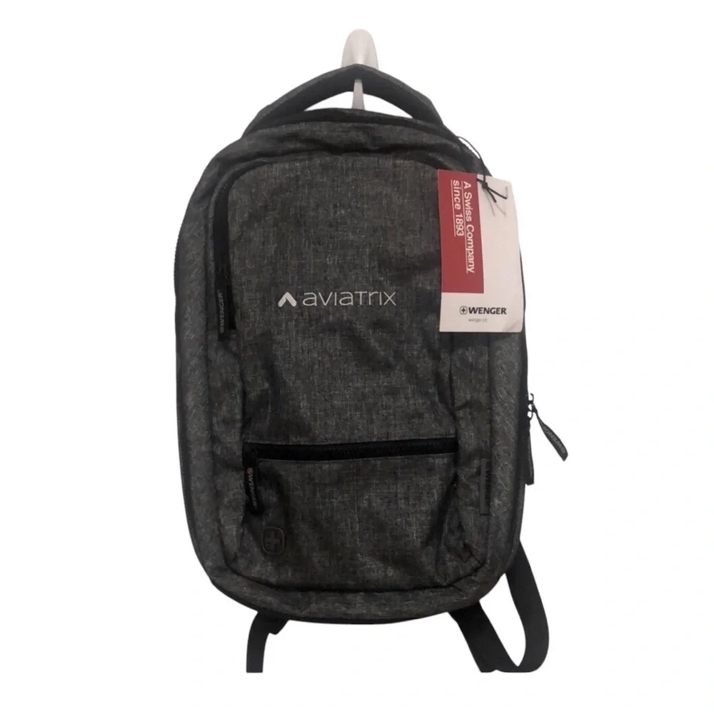 Wenger NEW Gray Laptop Backpack